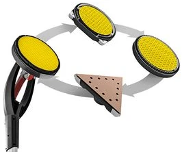Ponceuse girafe Flex GE 7 têtes interchangeables