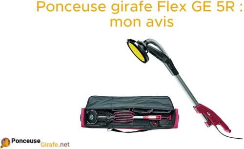 Ponceuse girafe flex ge 5R avis
