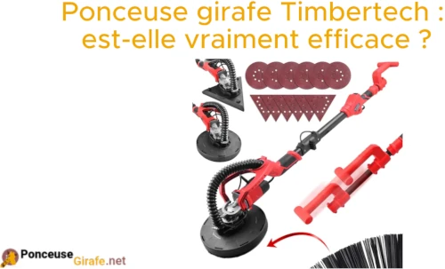ponceuse girafe Timbertech avis